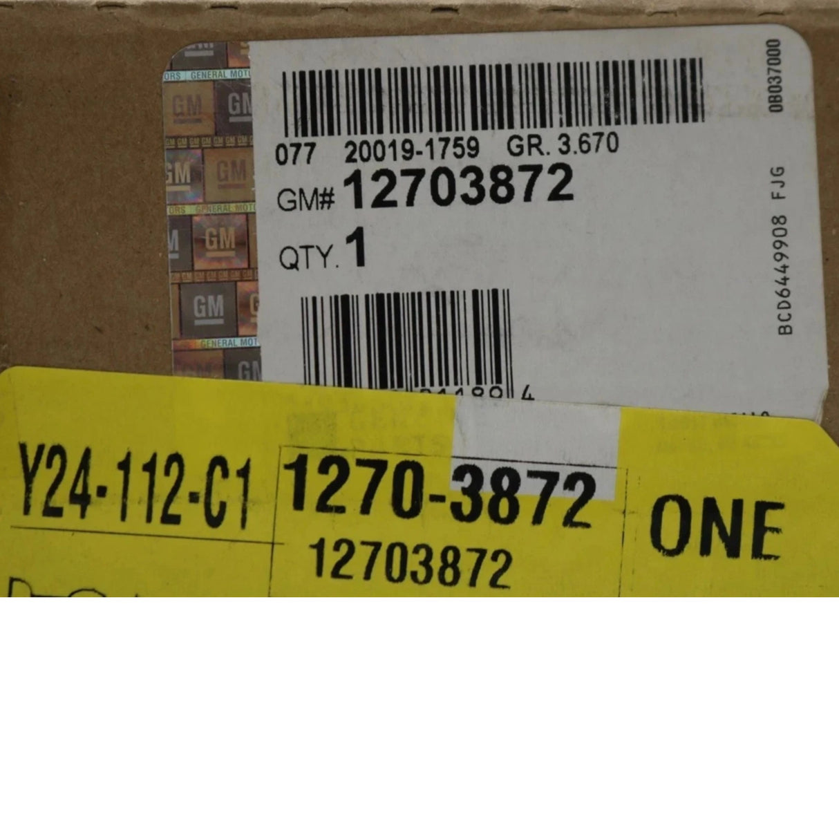 848032280 Genuine GM ECM Engine Control Module