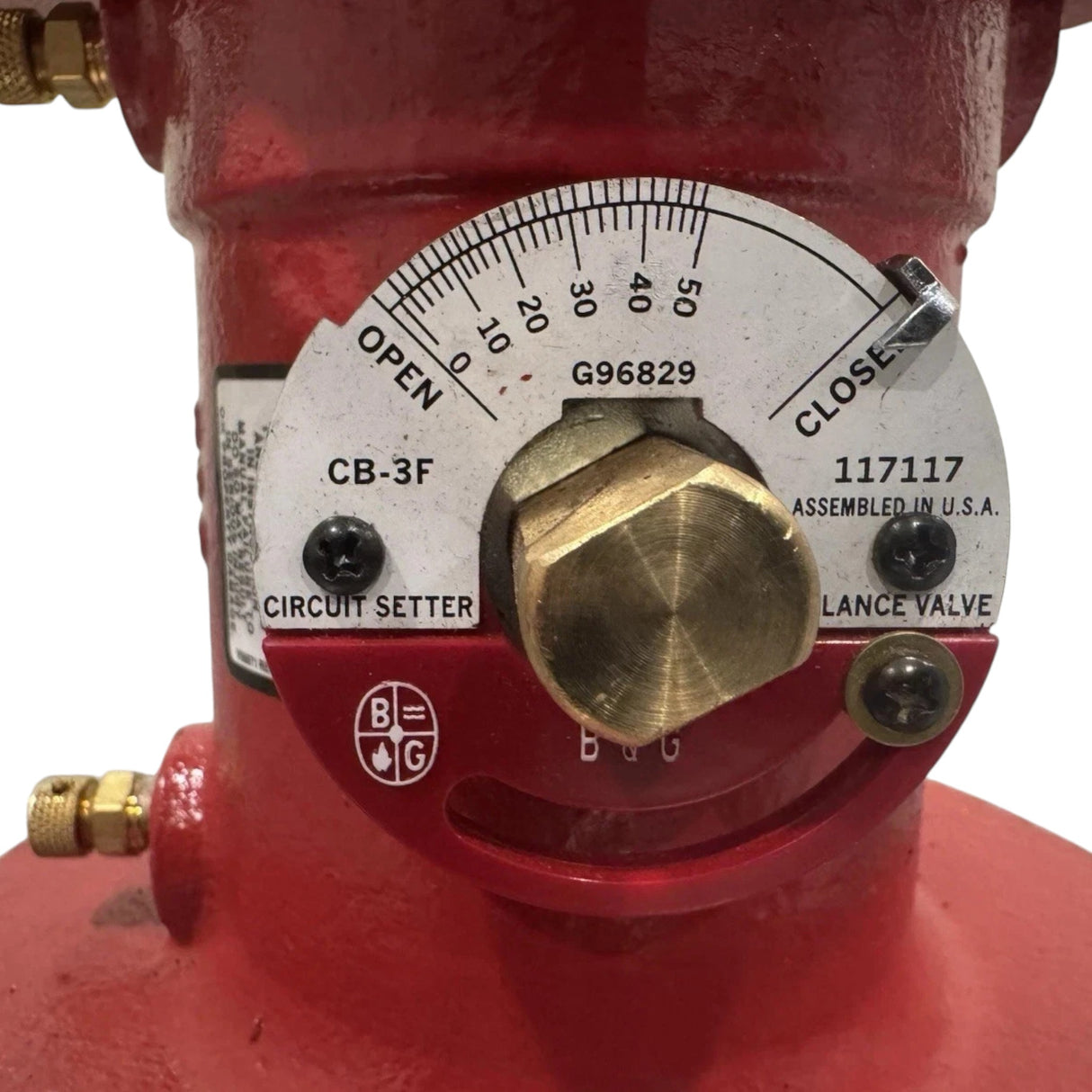 G96818 Bell & Gossett Circuit Setter Balance Valve 3" Flanged