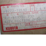 68773-70140 Kubota Hydraulic Section Spool Valve