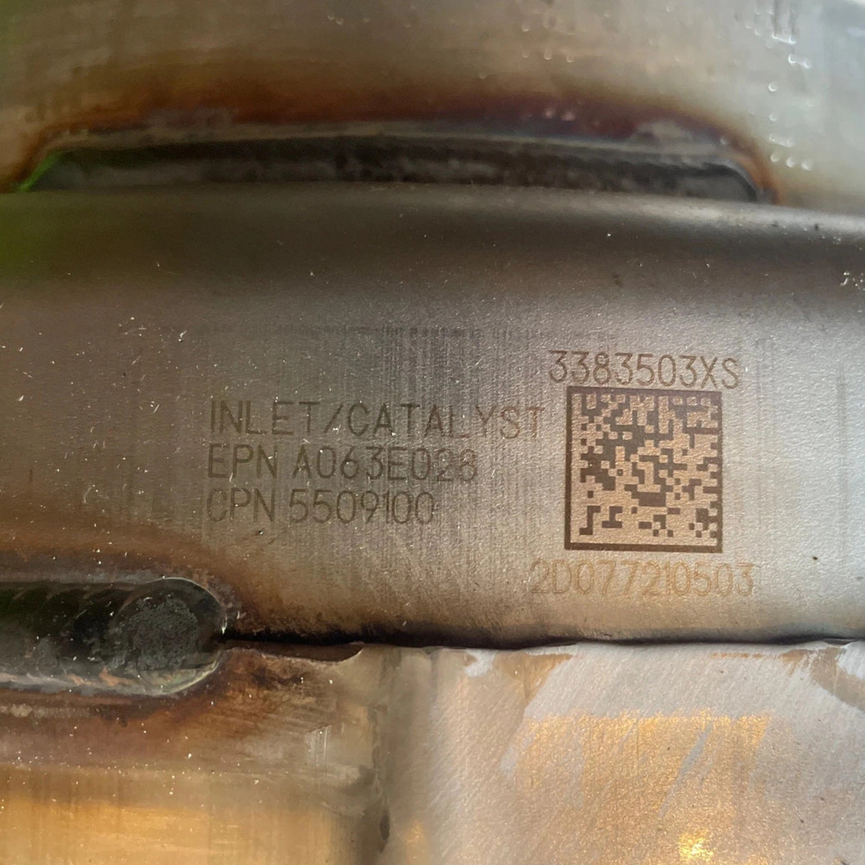 5509100RX Genuine Cummins Inlet Catalyst Module