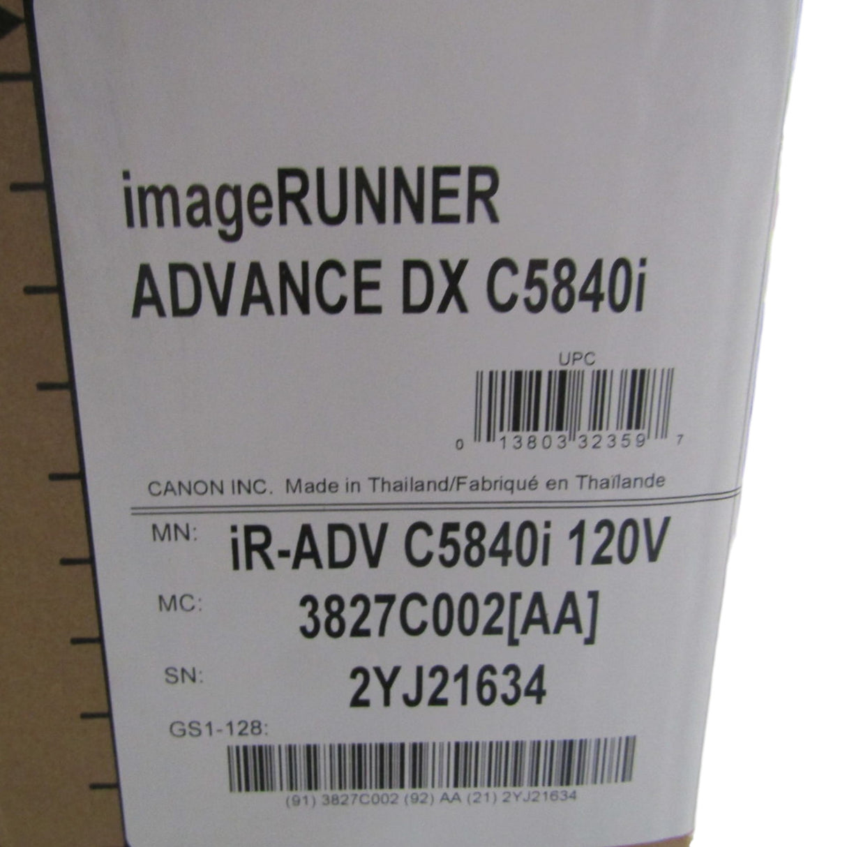 C5840i Genuine Canon ImageRunner Advance DX Multifunction Printer