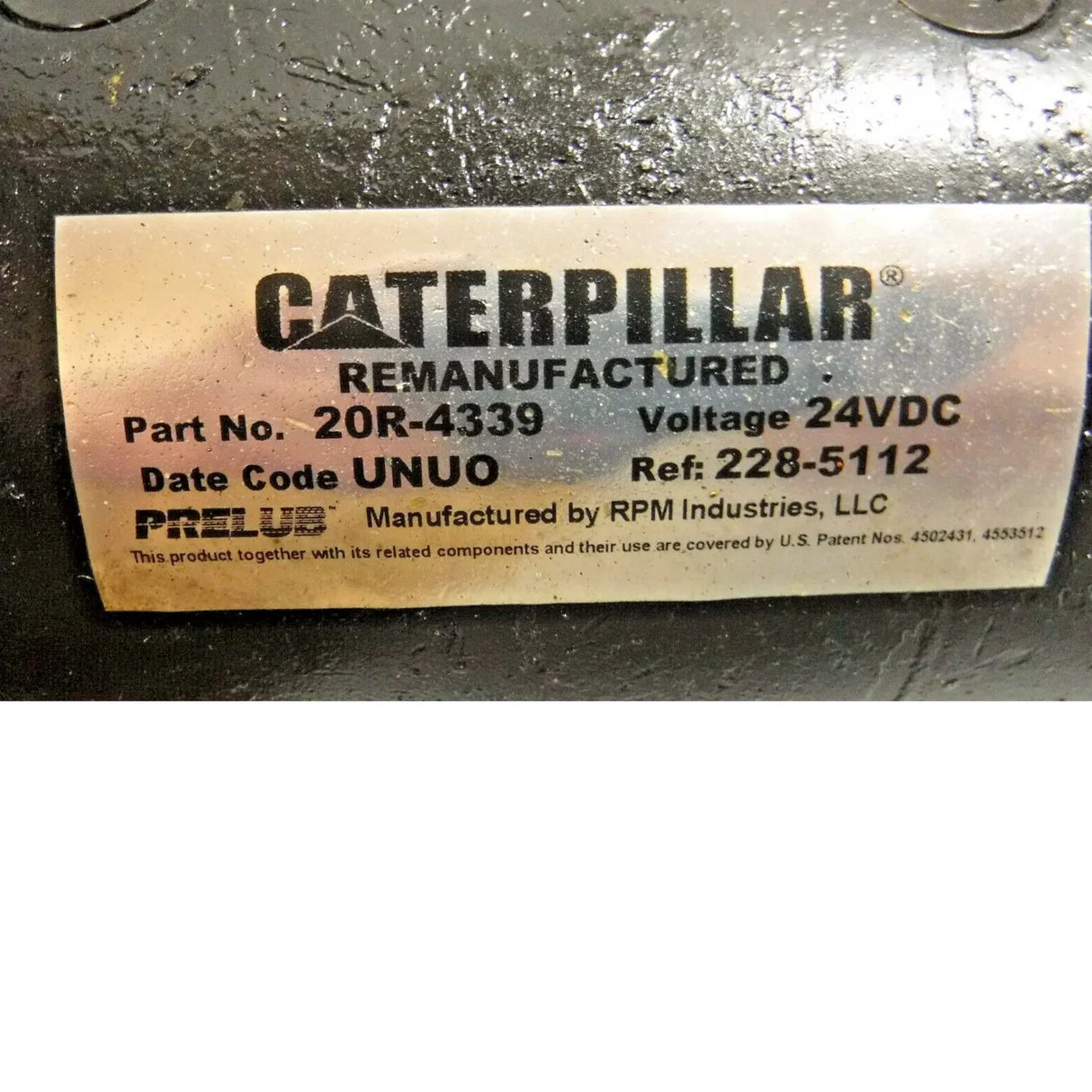 20R-8989 CAT Reman Electric Drive Pump - Truck To Trailer