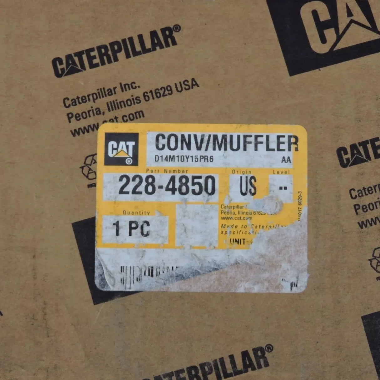 228-4850 CAT Conv/Muffler - Truck To Trailer