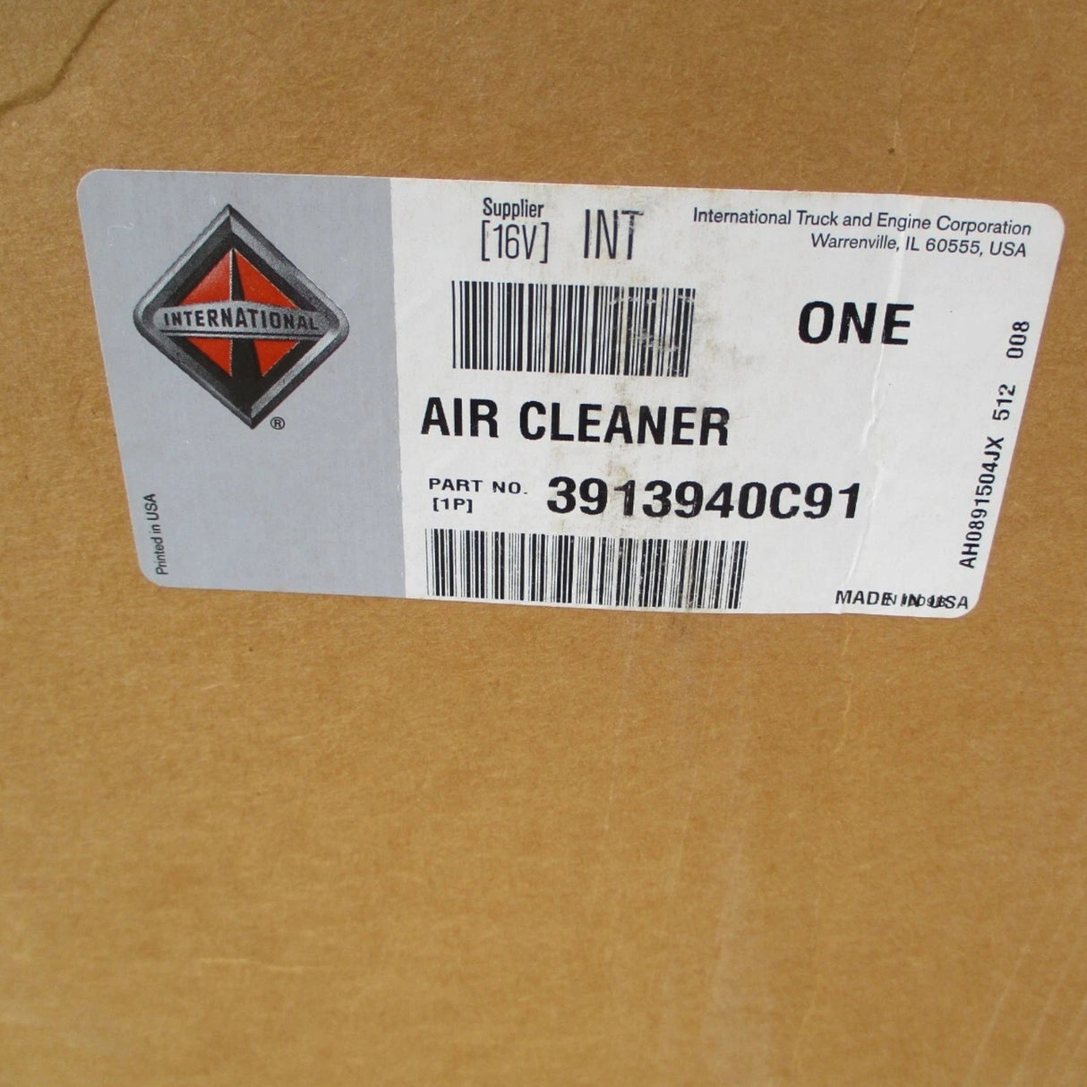 3913940C91 Genuine International Air Cleaner Assy