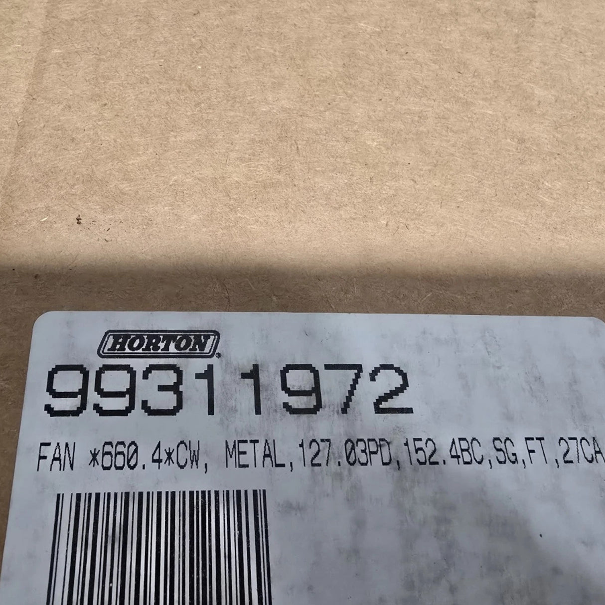 ZBH99311972 Genuine Horton Cooling Fan Blade