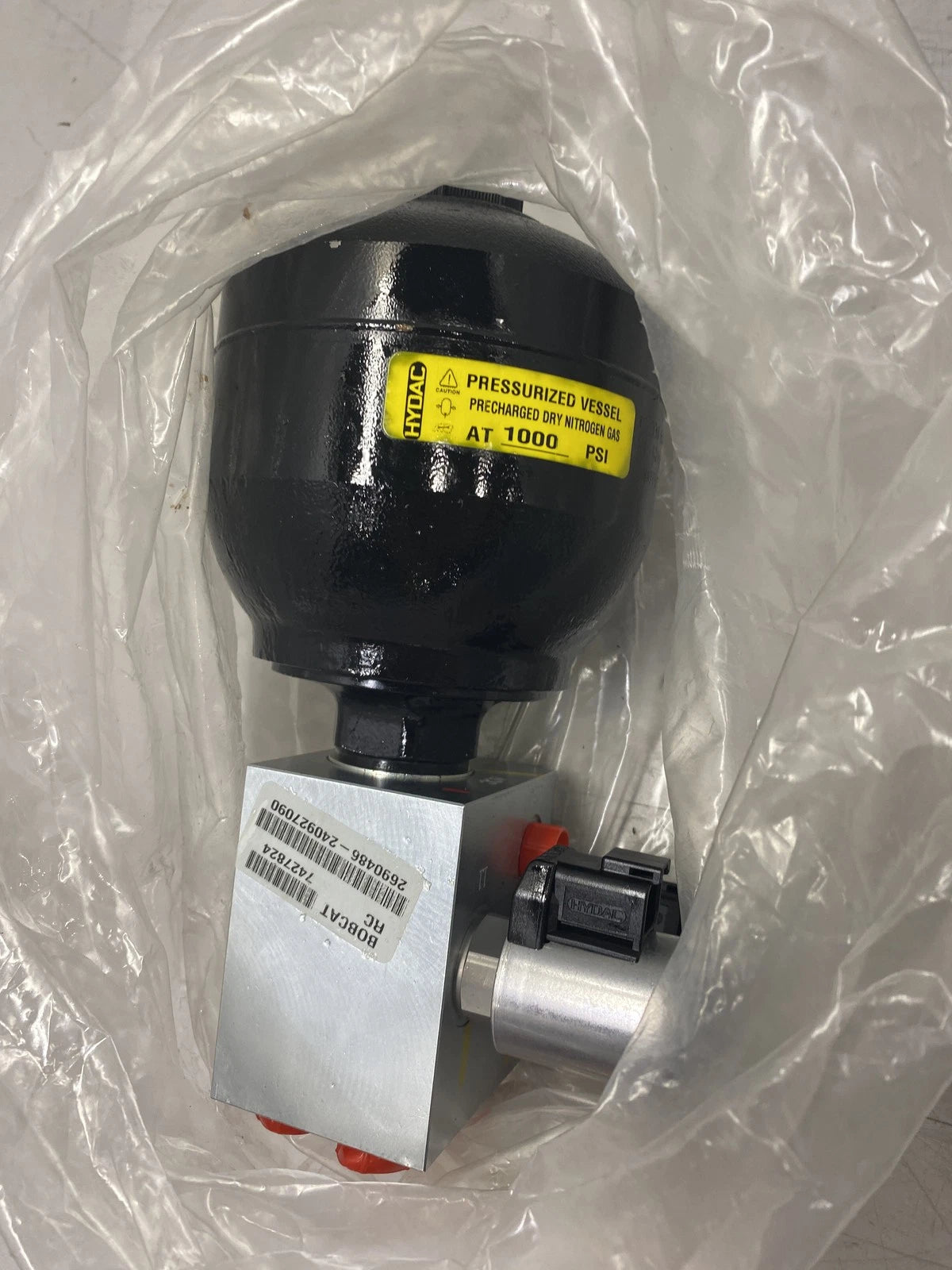 7427824 Bobcat Accumulator Assembly