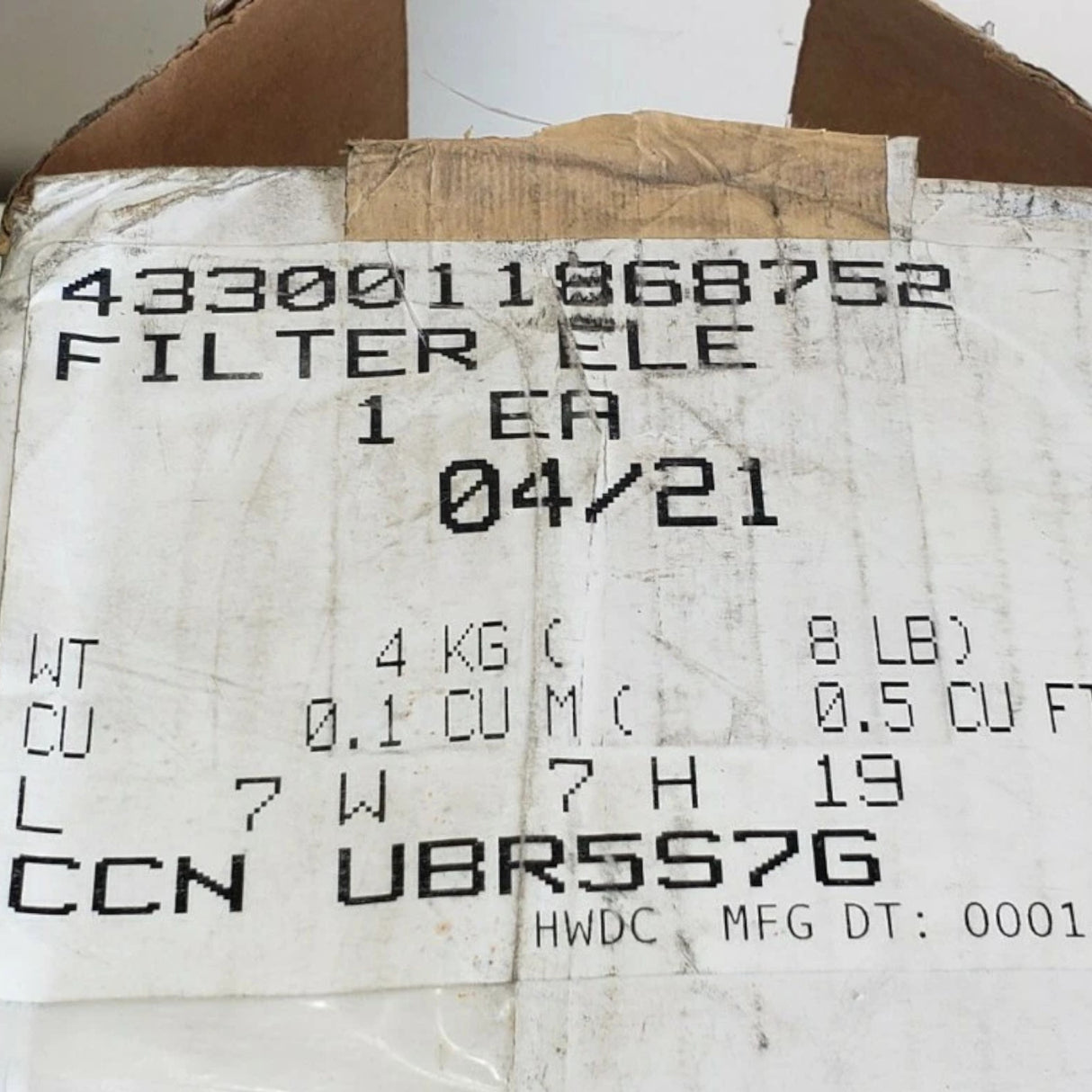 921038 Genuine Parker Hydraulic Filter Division