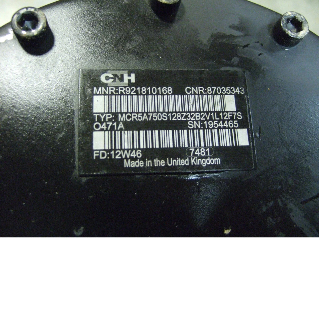 87035343 Genuine CNH Hydraulic Motor