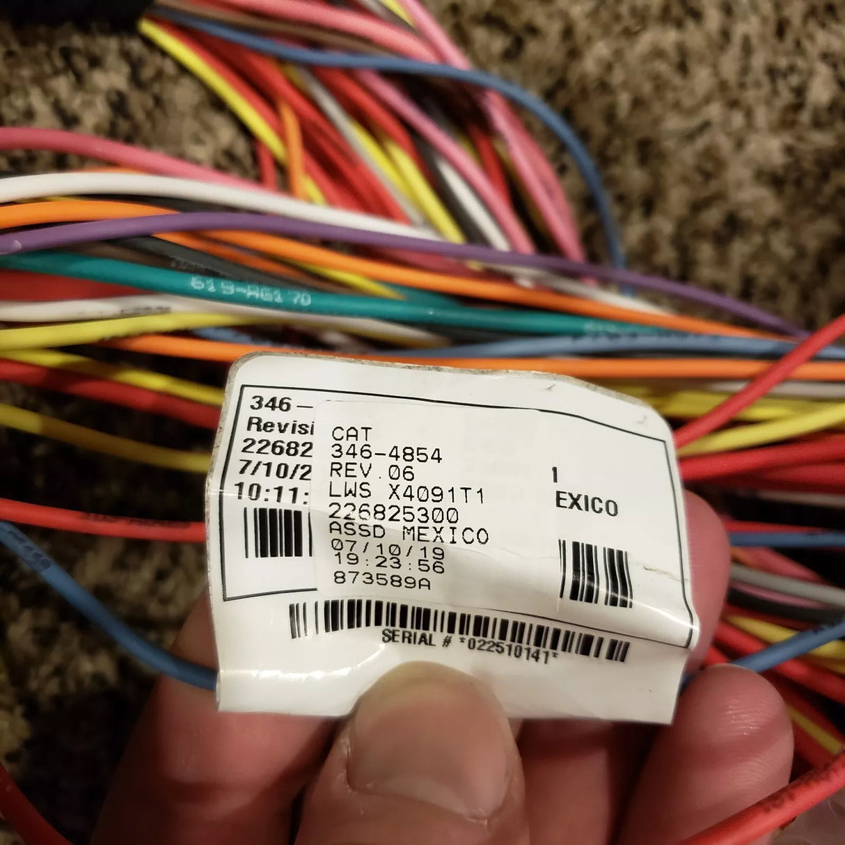 593-1660 CAT Wiring Harness