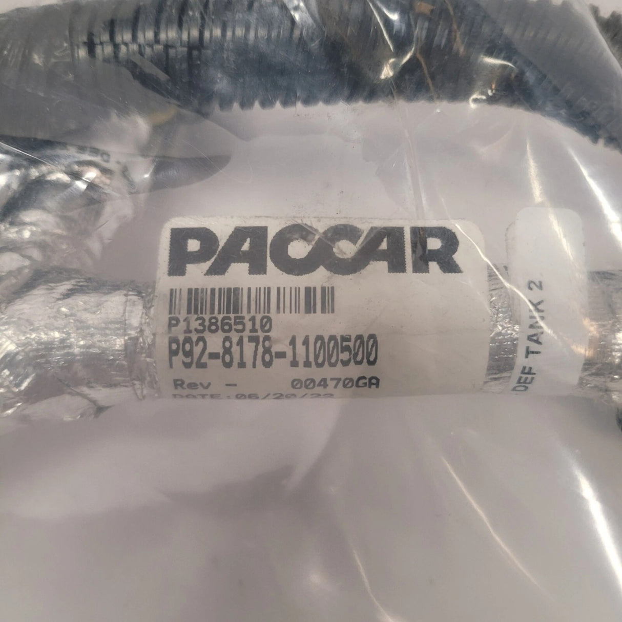 P92-8178-1100500 Paccar DEF Tank Wiring Harness