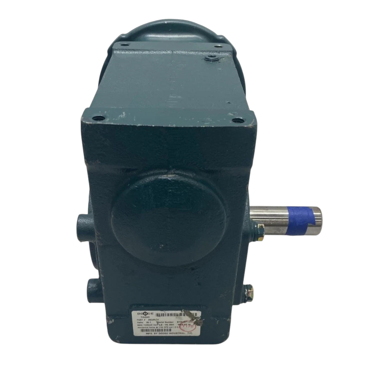 26Q20L14 Genuine Dodge Right Angle Worm Gear Speed Reducer