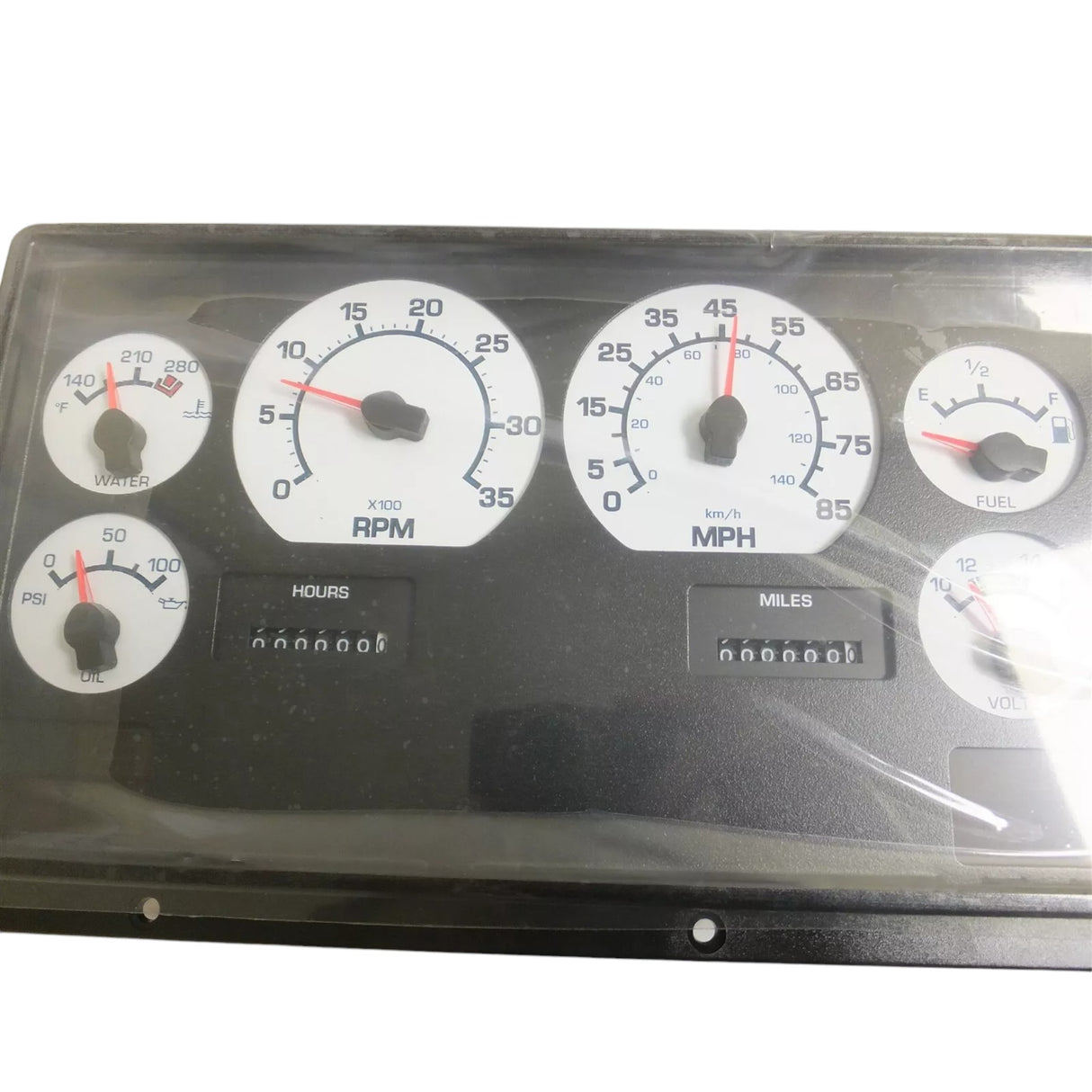 3554027C93 International Cluster Instrument English Air Brake W/ 16HJA Gauge Package