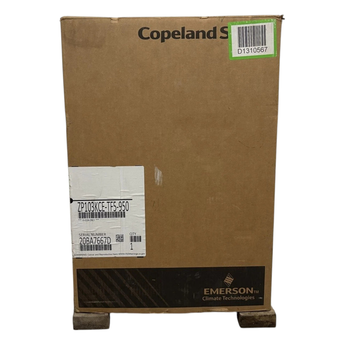 ZP103KCETF5950 Genuine Copeland Scroll Compressor