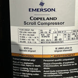 ZP90KCETFD950 Genuine Copeland Scroll Compressor