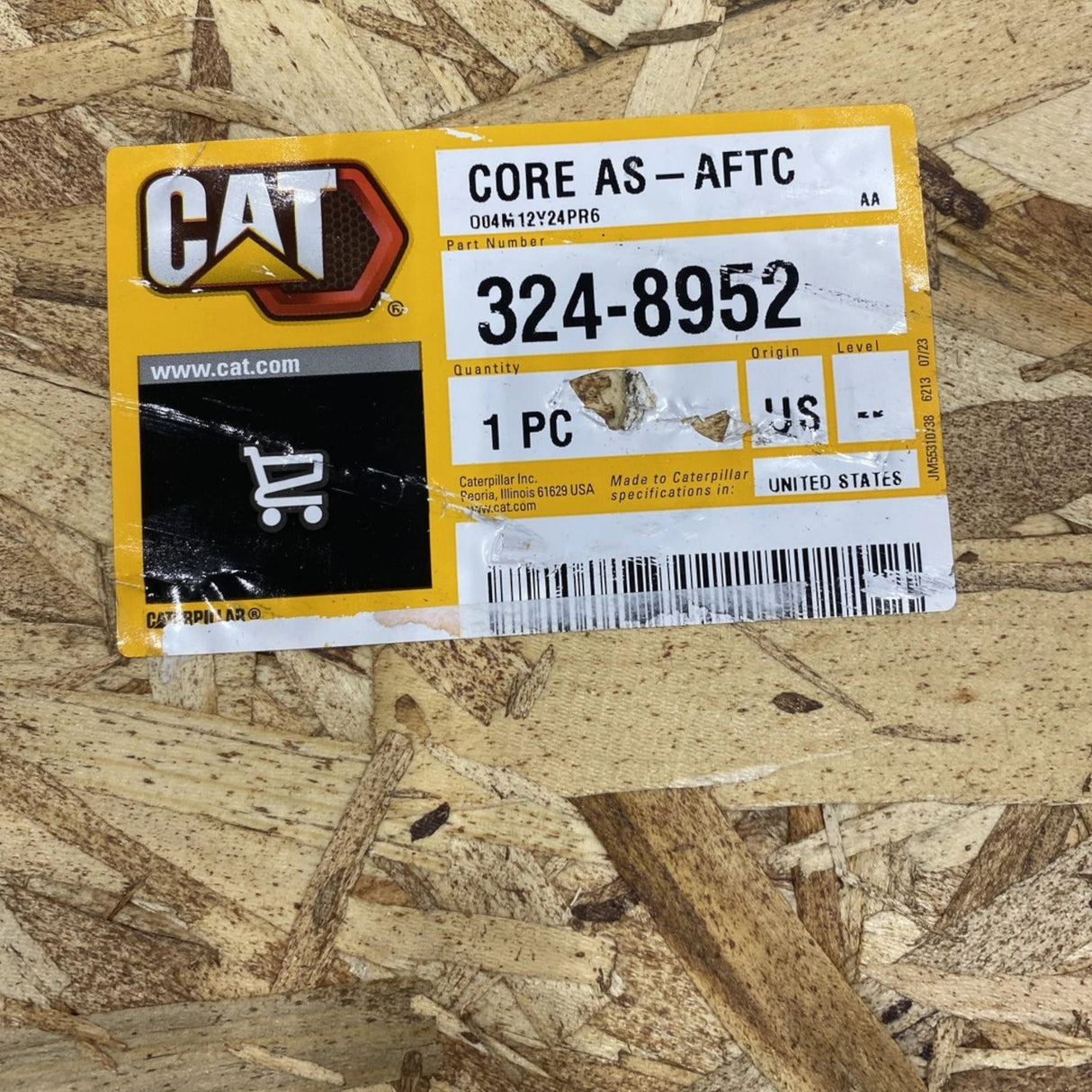 324-8952 Genuine Caterpillar Core AS-AFTC