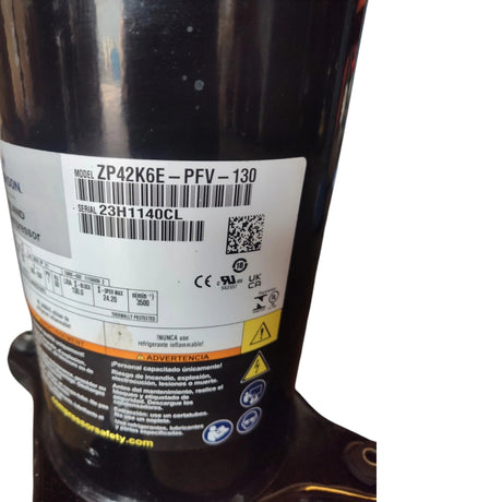 ZP42K6E-PFV-130 Copeland Scroll Compressor