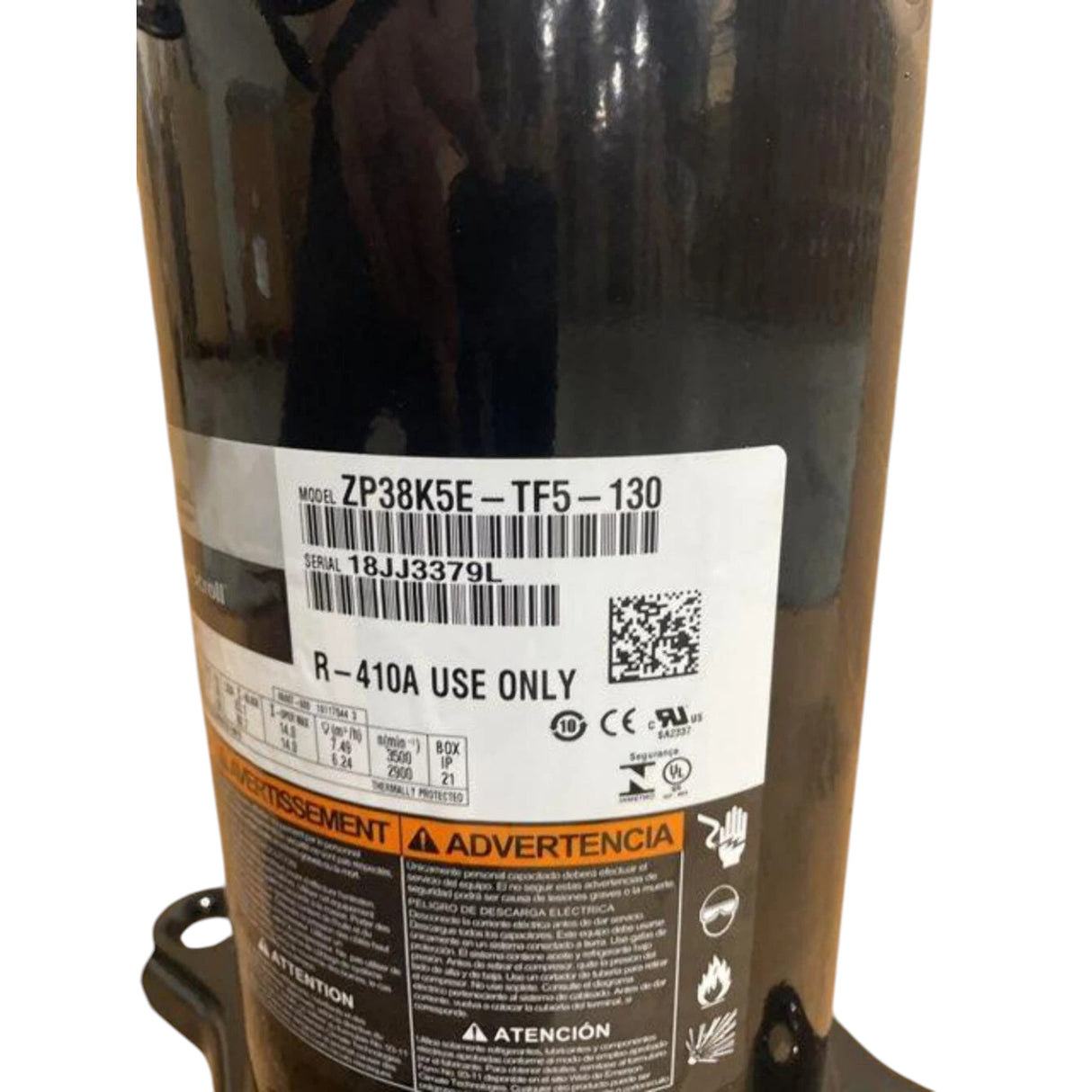 ZP38K5E-TF5-130 Copeland Scroll Compressor