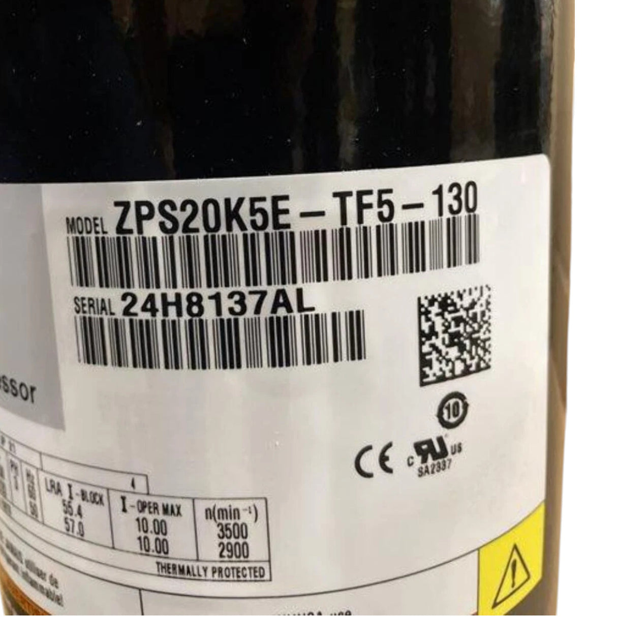 ZPS20K5E-TF5-130 Genuine Copeland Scroll Compressor