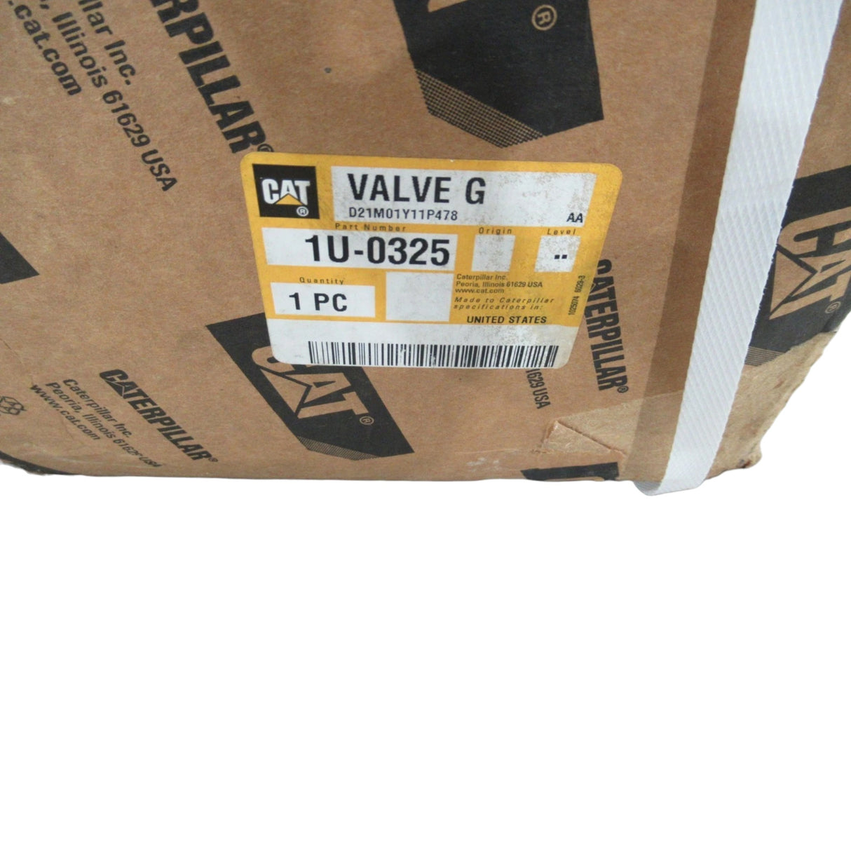 1U-0325 Genuine Caterpillar Valve G