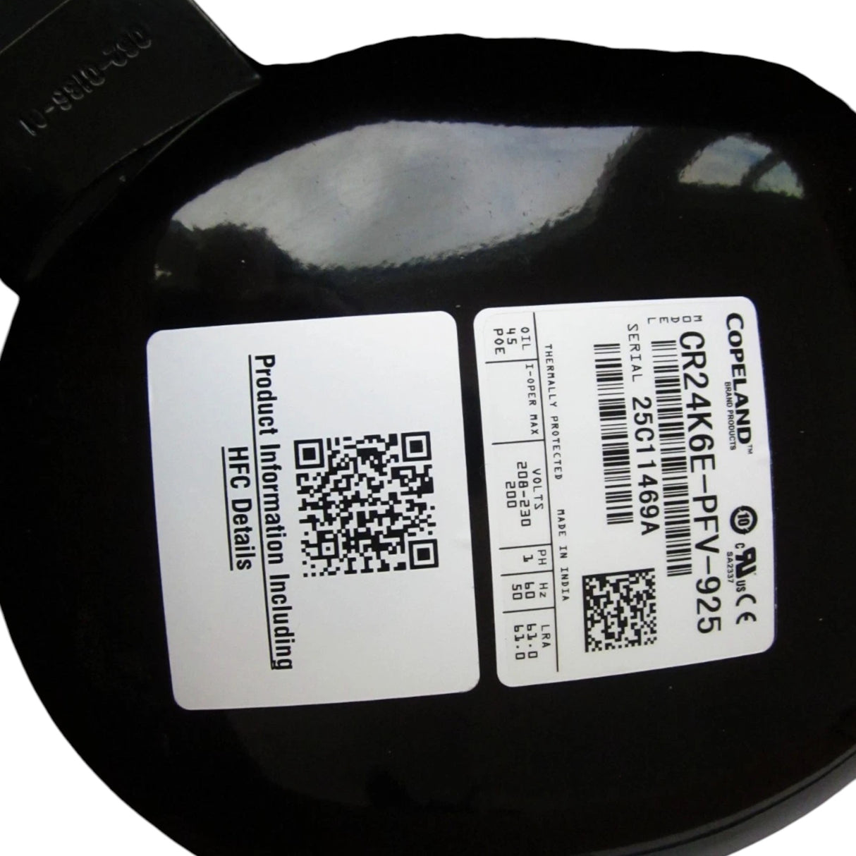 CR24K6E-PFV-925 Genuine Copeland Scroll Compressor