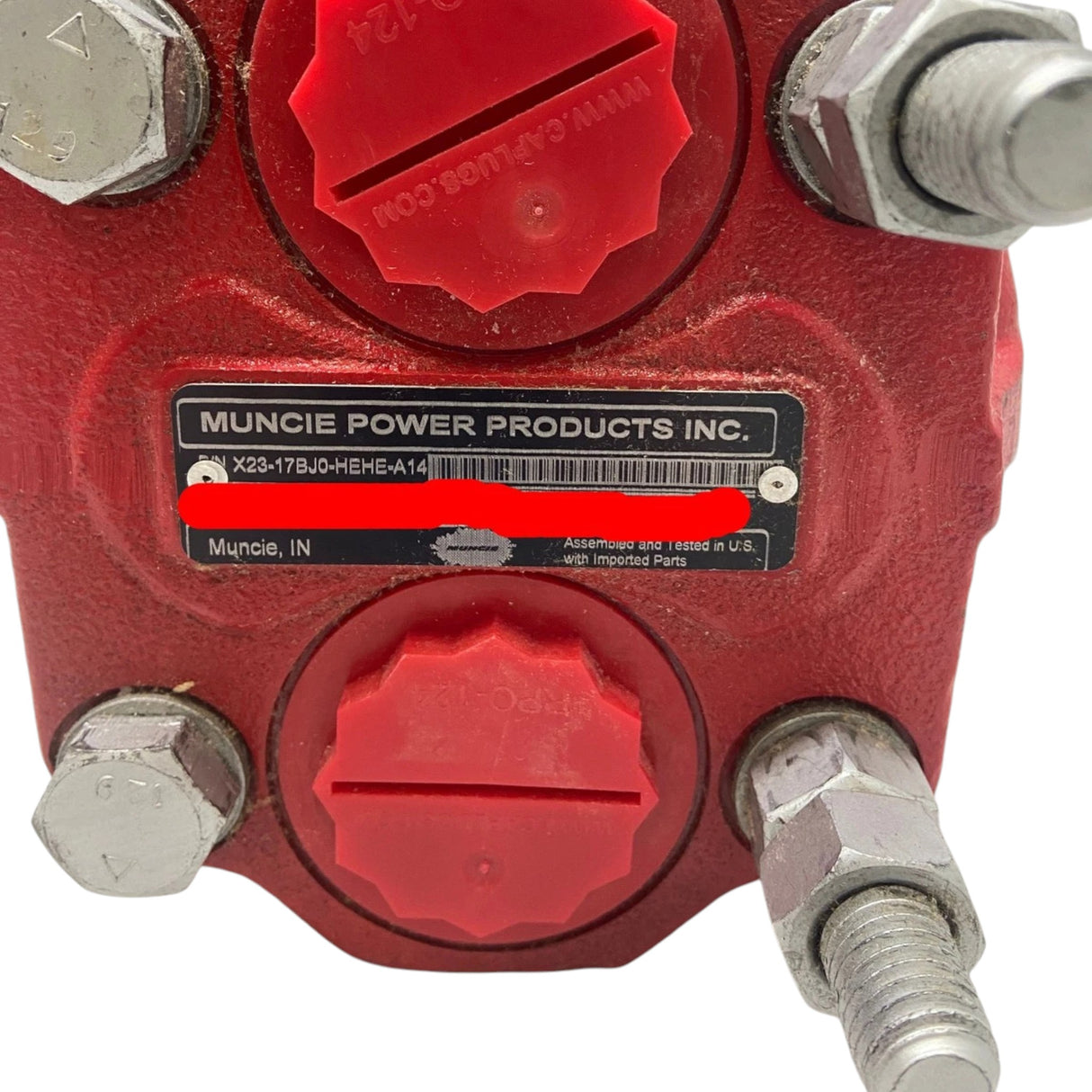X23-17BJ0-HEHE-A14 Genuine Muncie Hydraulic Pump