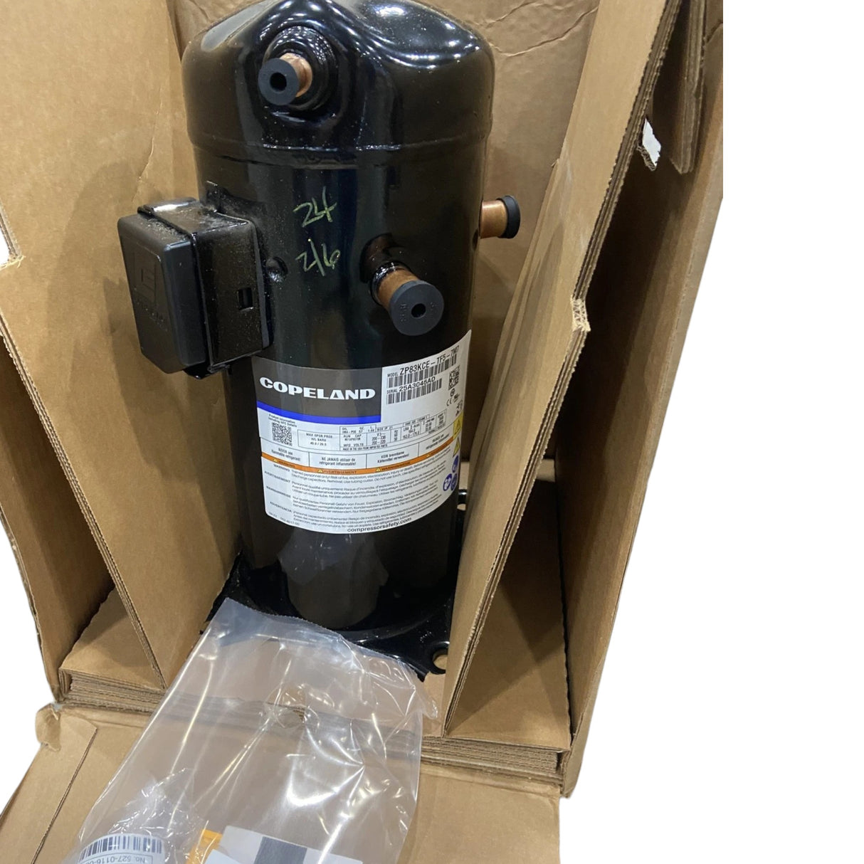 ZP83KCE-TF5-7M7 Genuine Copeland Scroll Compressor