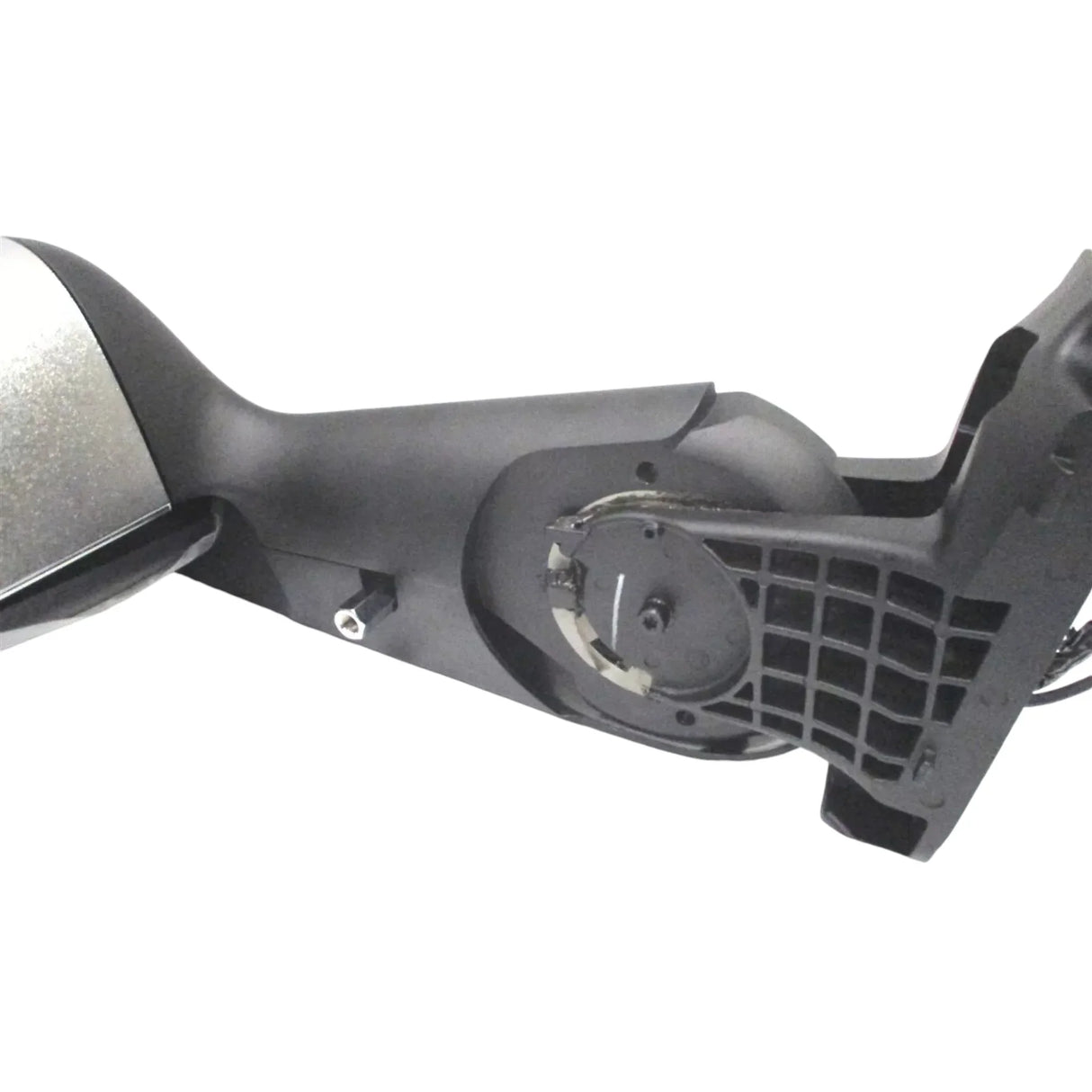 3766424C96 International LH Crome Rear View Mirror TS CB RMT AAT - Truck To Trailer