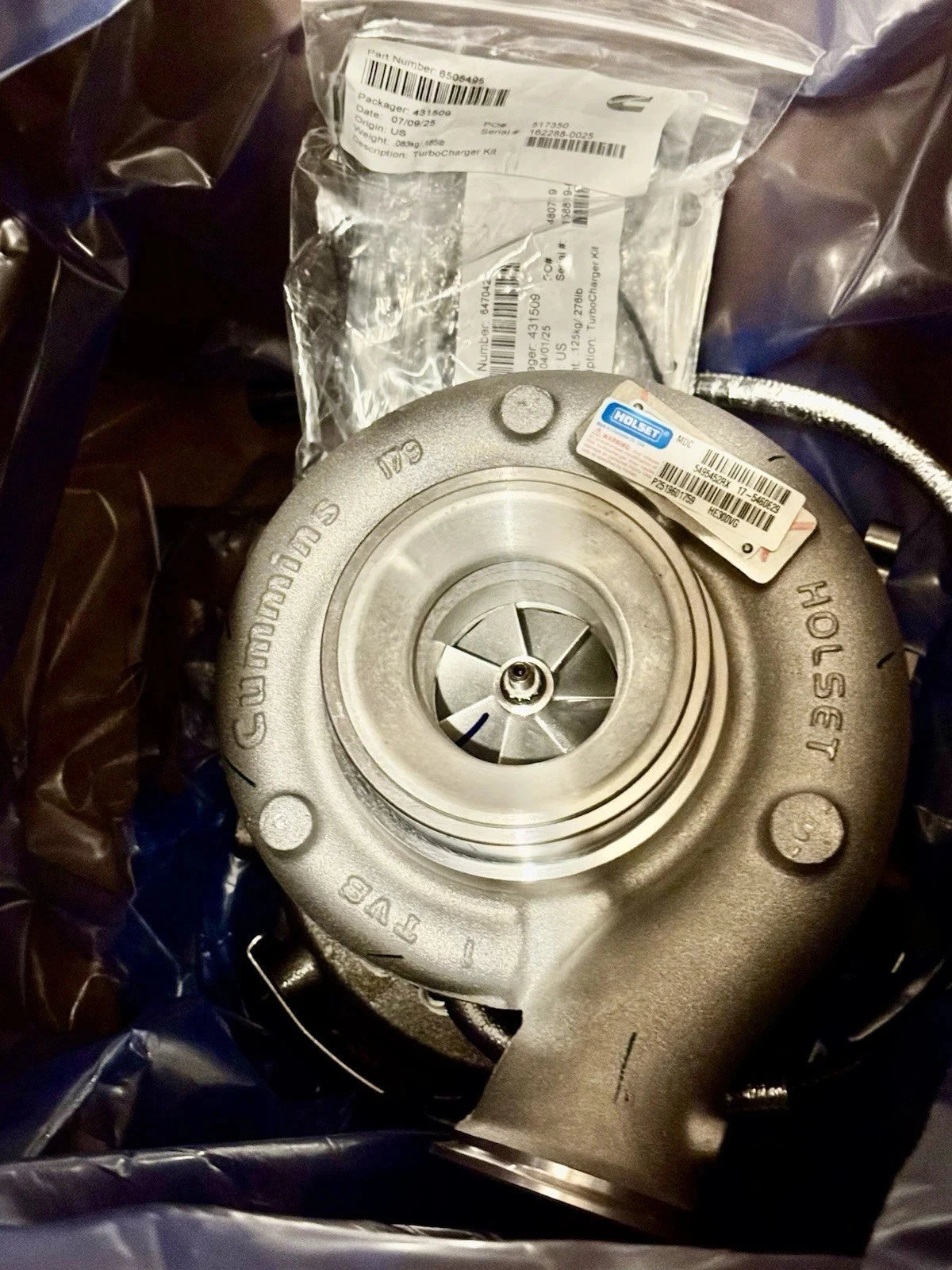 5495452RX Genuine Cummins Turbocharger Kit