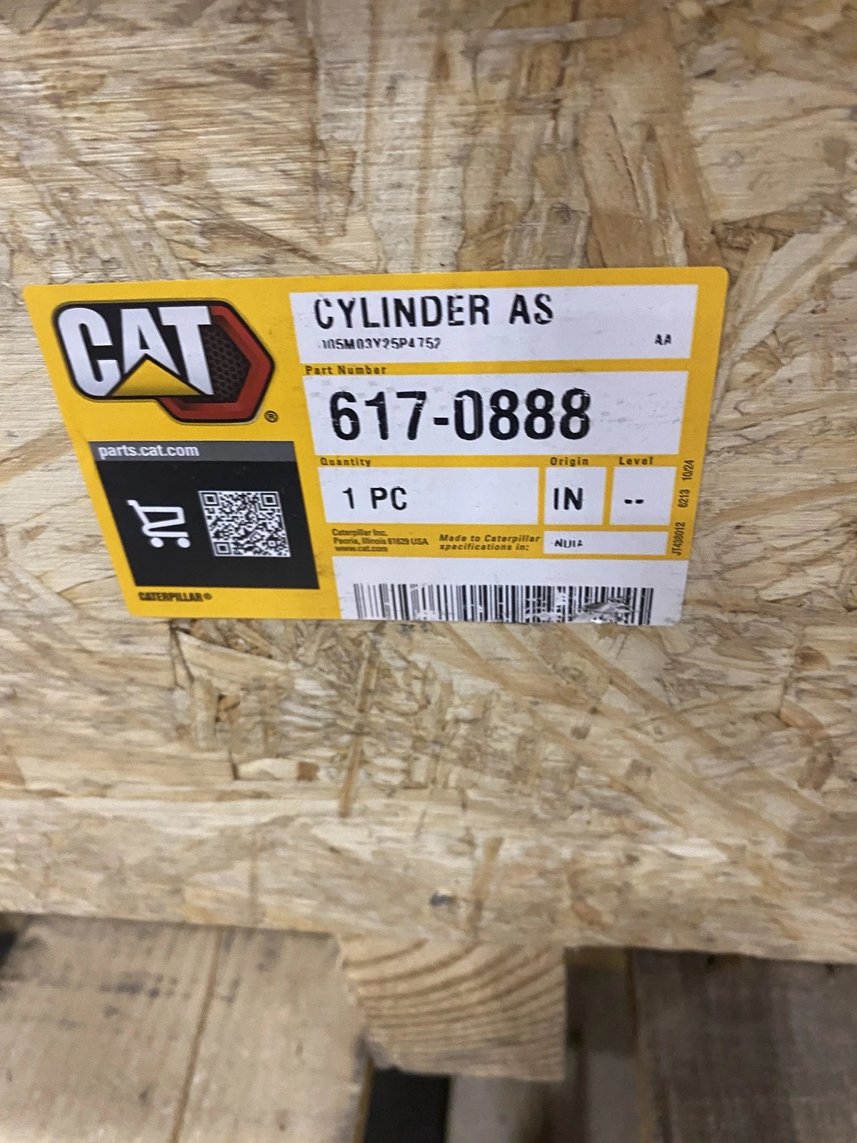 617-0888 Genuine CAT Stroke Telescoping Stick Cylinder