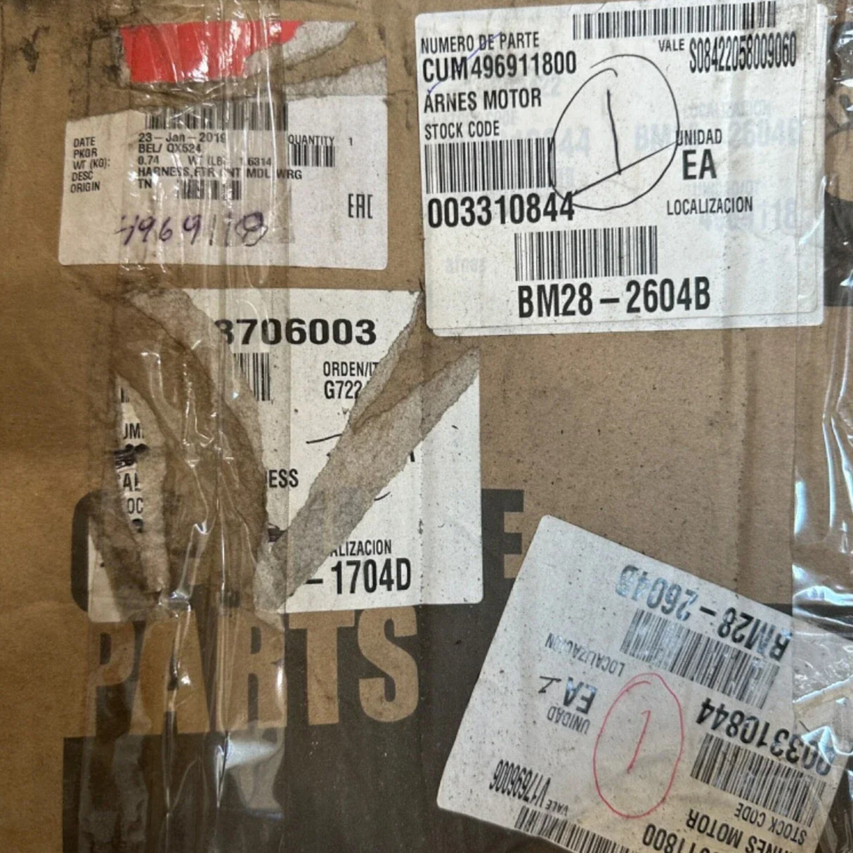 4969118 Cummins Electronic Control Module Wiring Harness