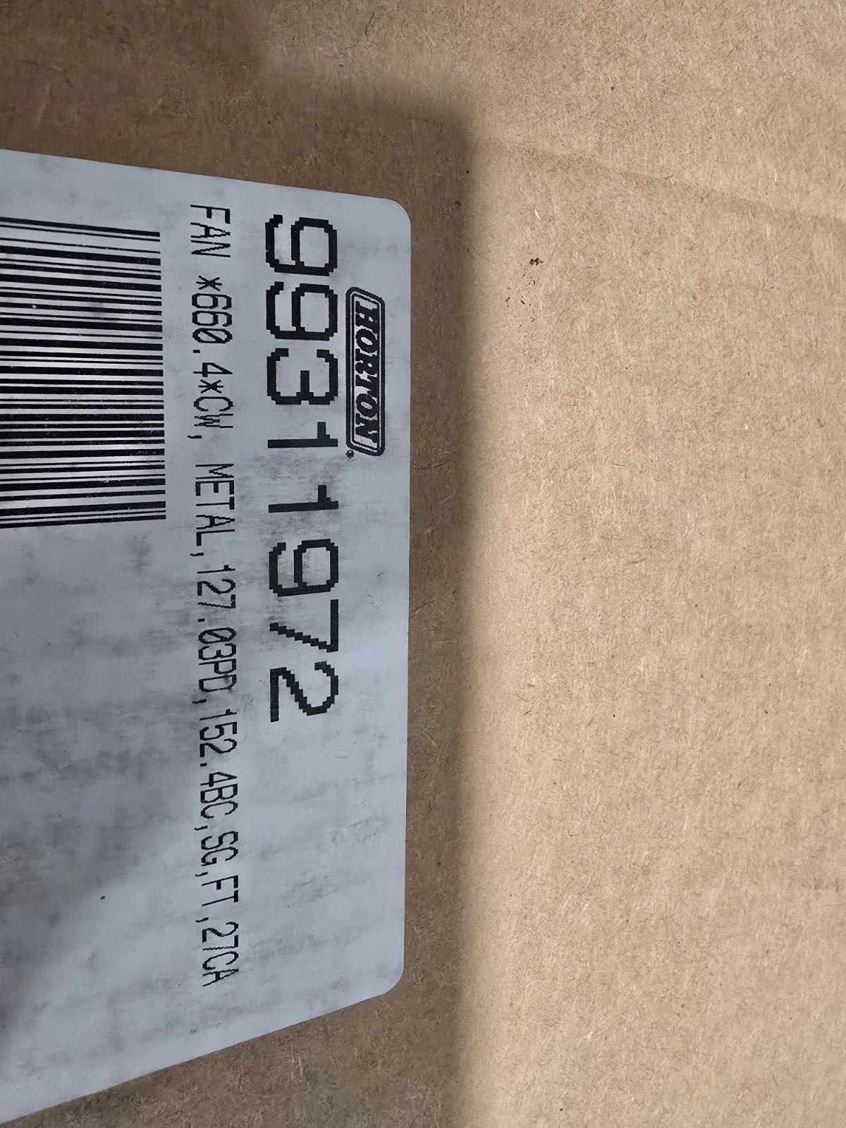 HOR99311972 International Cooling Fan Blade