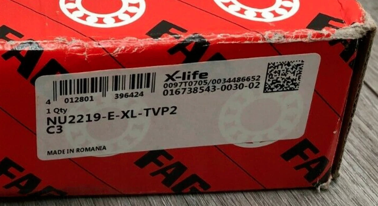 NU2219-E-XL-TVP2-C3 Genuine FAG Cylindrical Roller Bearing