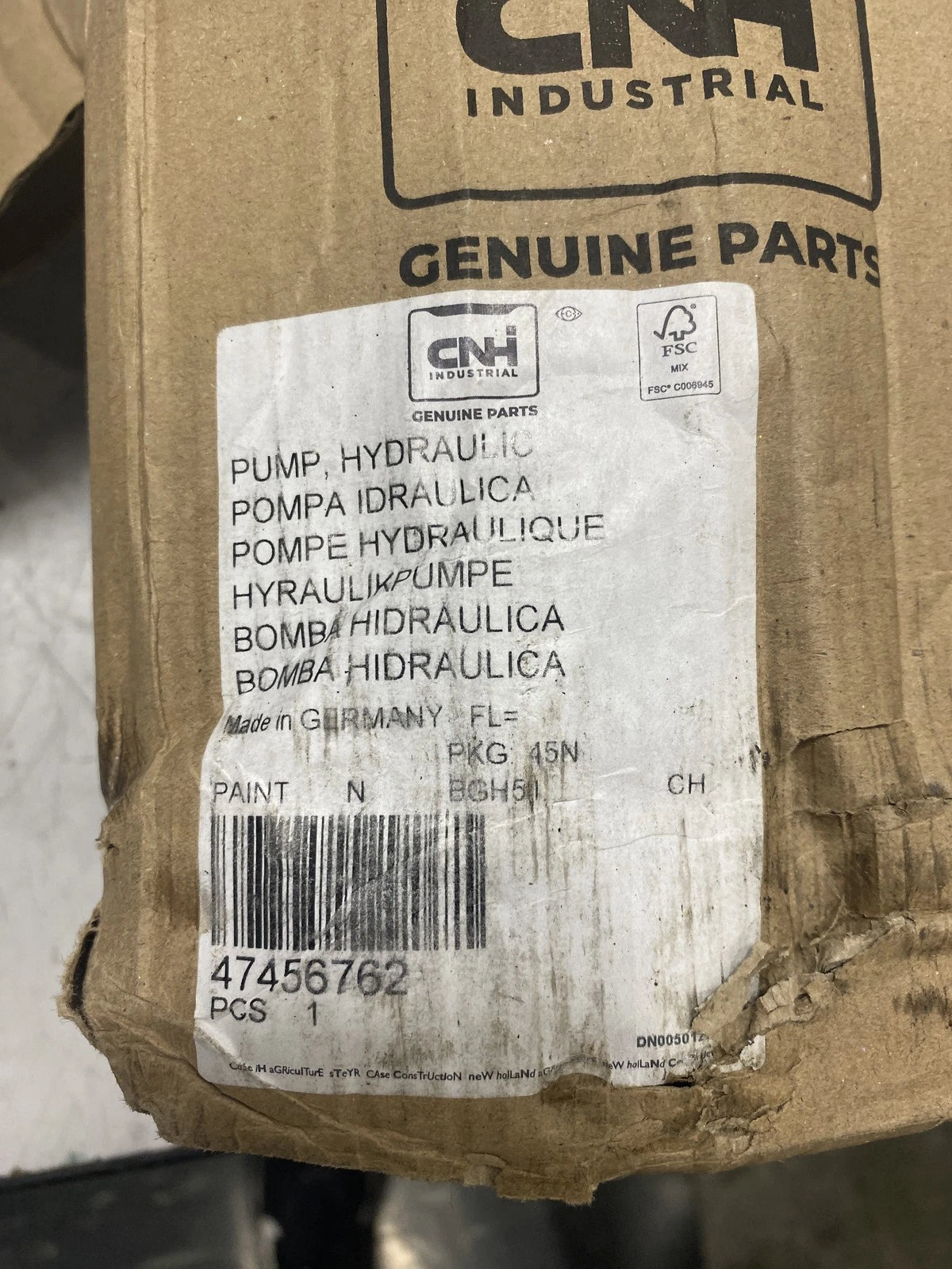 47456762 Genuine CNH Hydraulic Pump