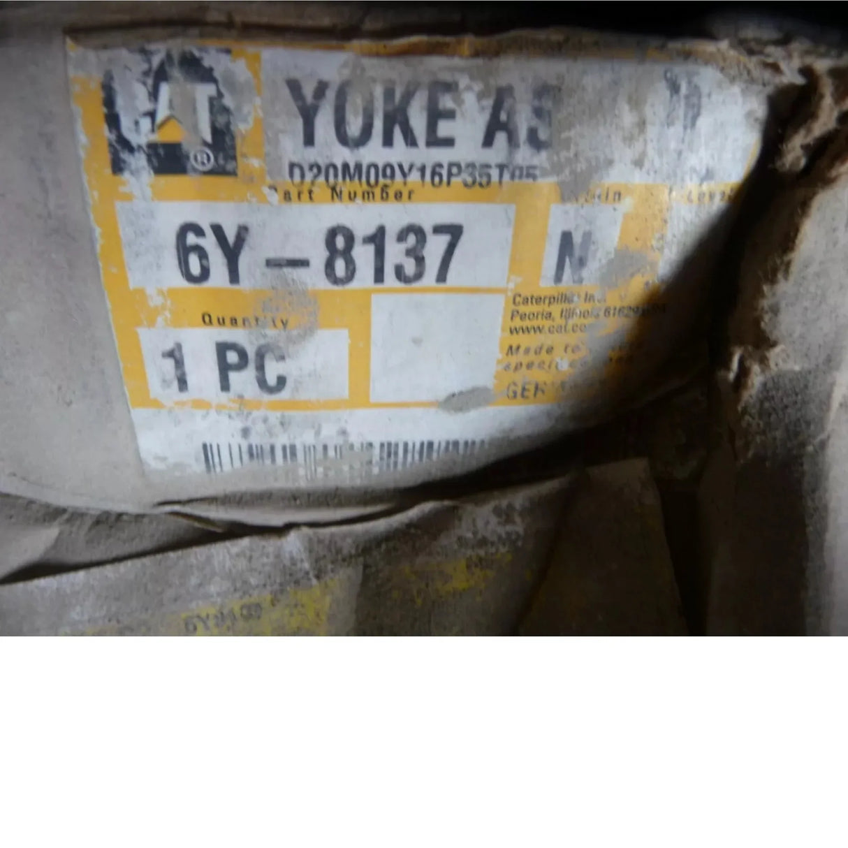 6Y-8137 CAT Yoke Assembly - Truck To Trailer