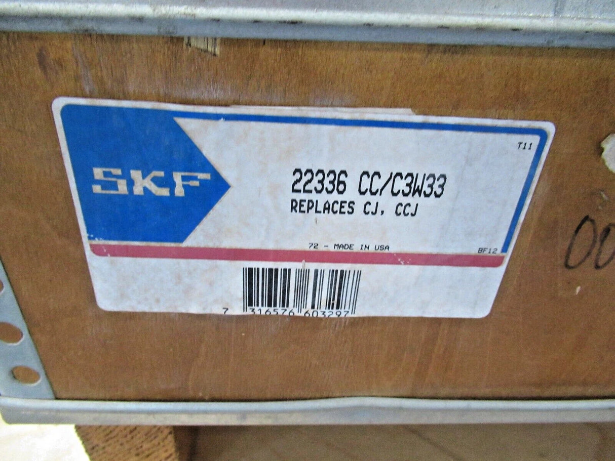 22336 CC/C3W33 Genuine SKF Spherical Roller Bearing