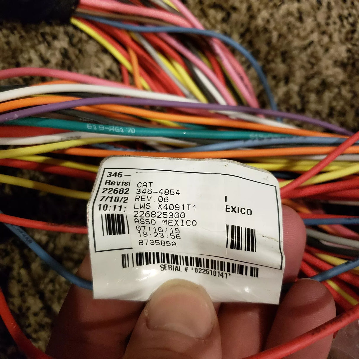 593-1660 CAT Wiring Harness