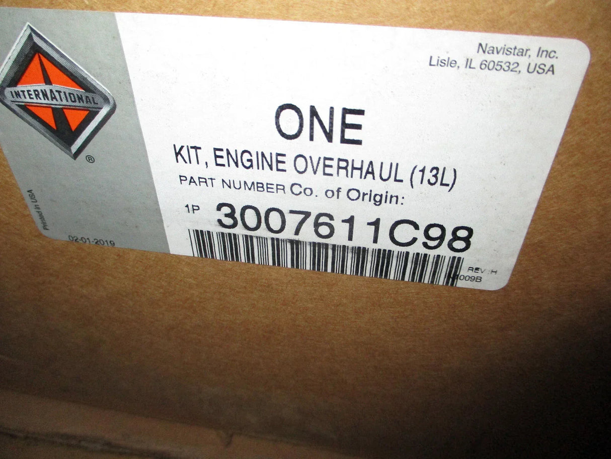 3007611C98 International Engine Overhaul Kit