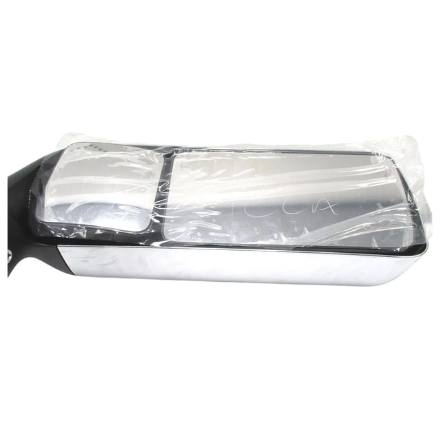 3766424C96 International LH Crome Rear View Mirror TS CB RMT AAT - Truck To Trailer