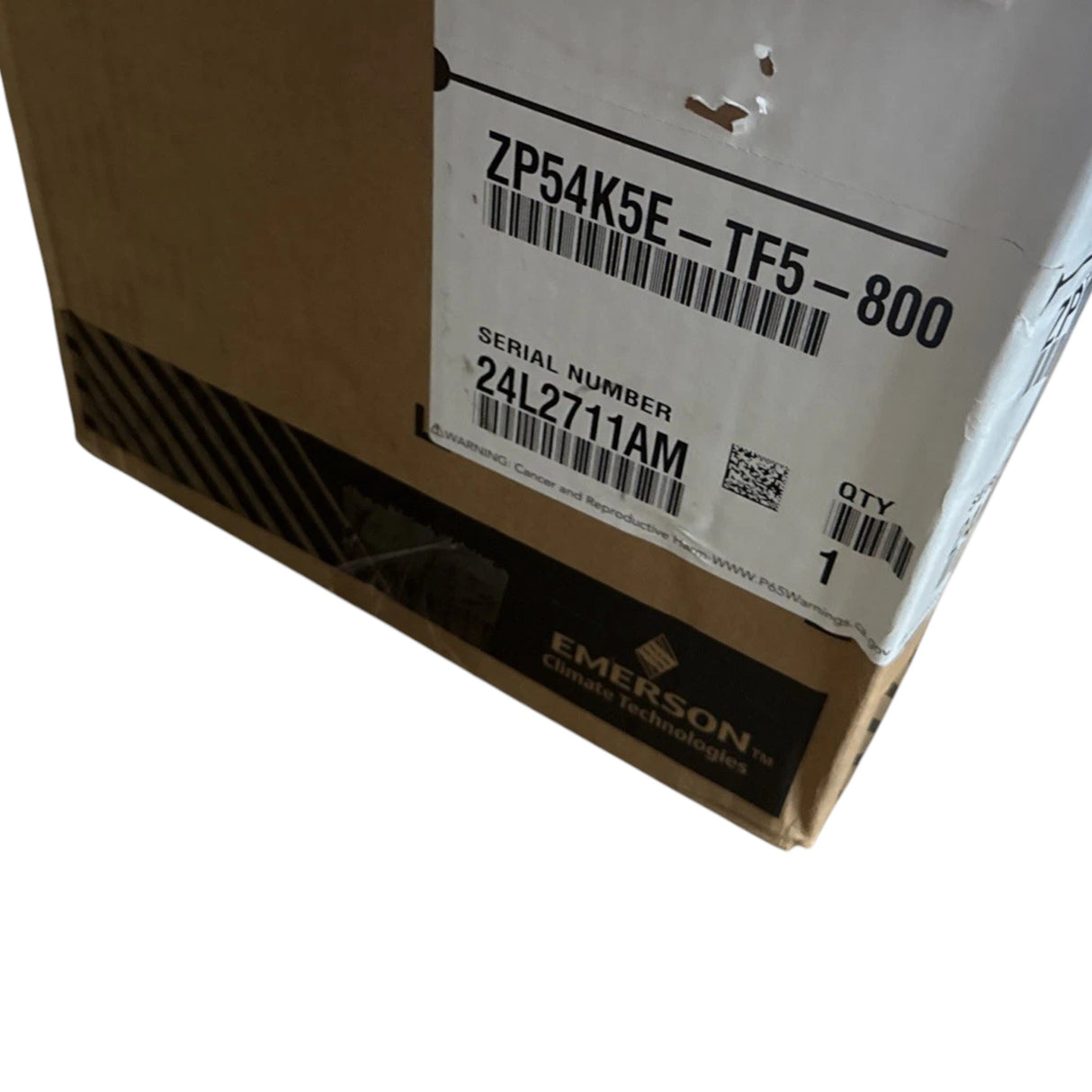 ZP54K5ETF5800 Copeland Scroll Compressor