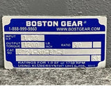 F724-30-B7-J Boston Gear Left Angle Worm Gear Speed Reducer