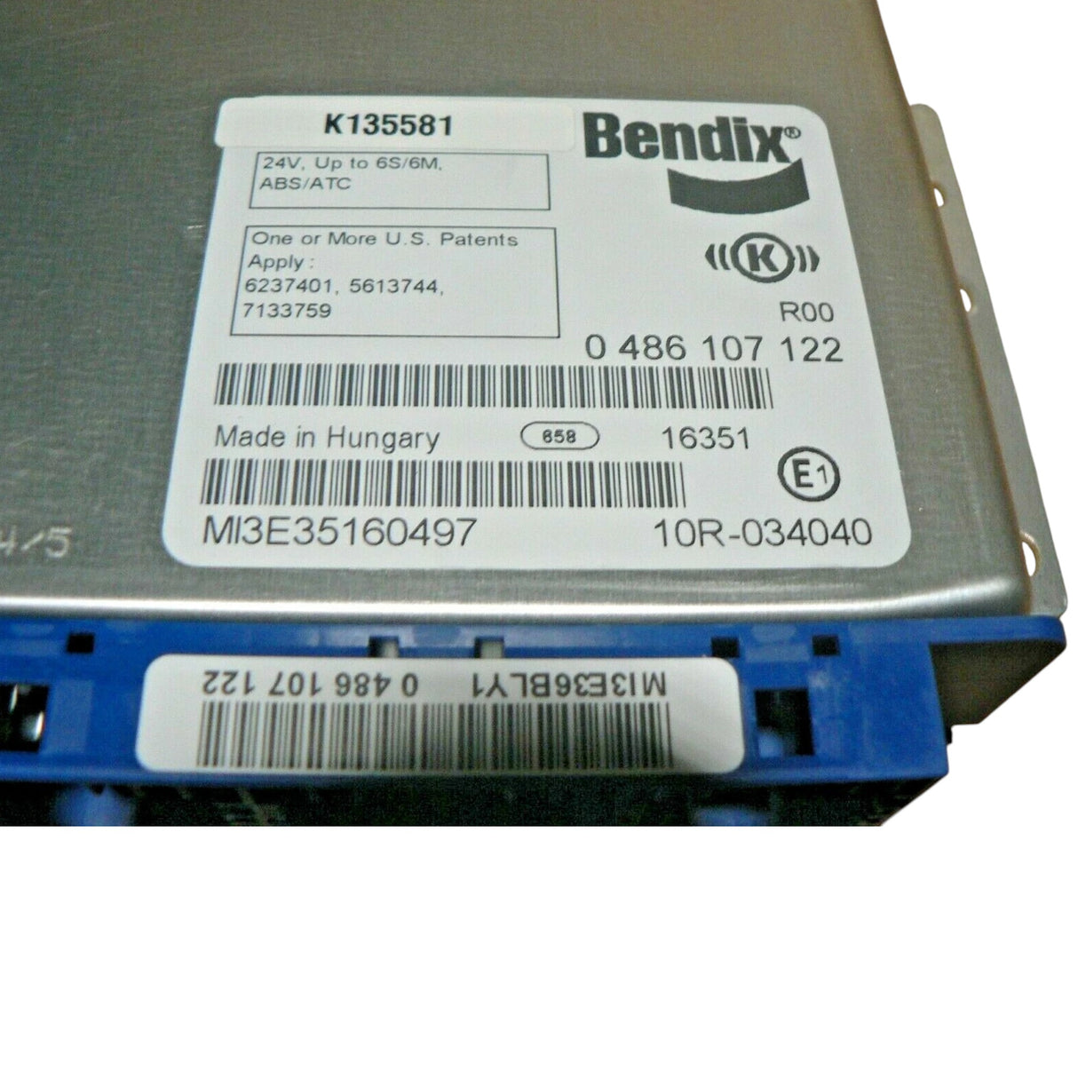 0 486 107 122 Genuine Bendix ECU Electronic Control Module