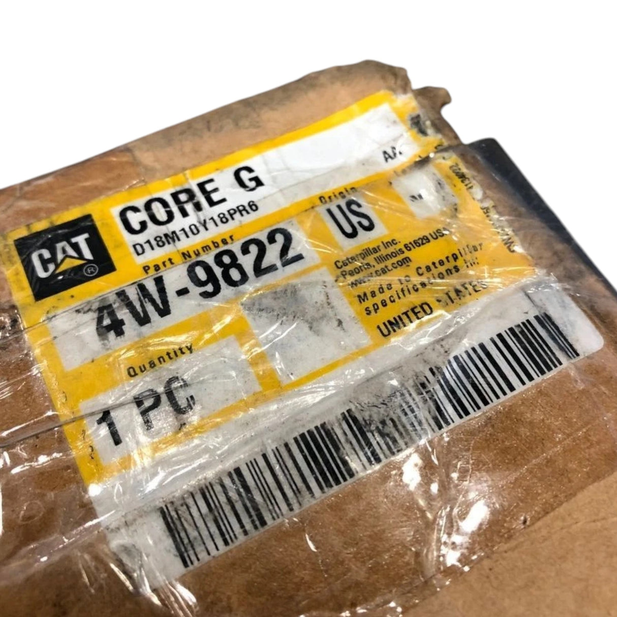 4W-9822 Genuine CAT Oil Cooler Core