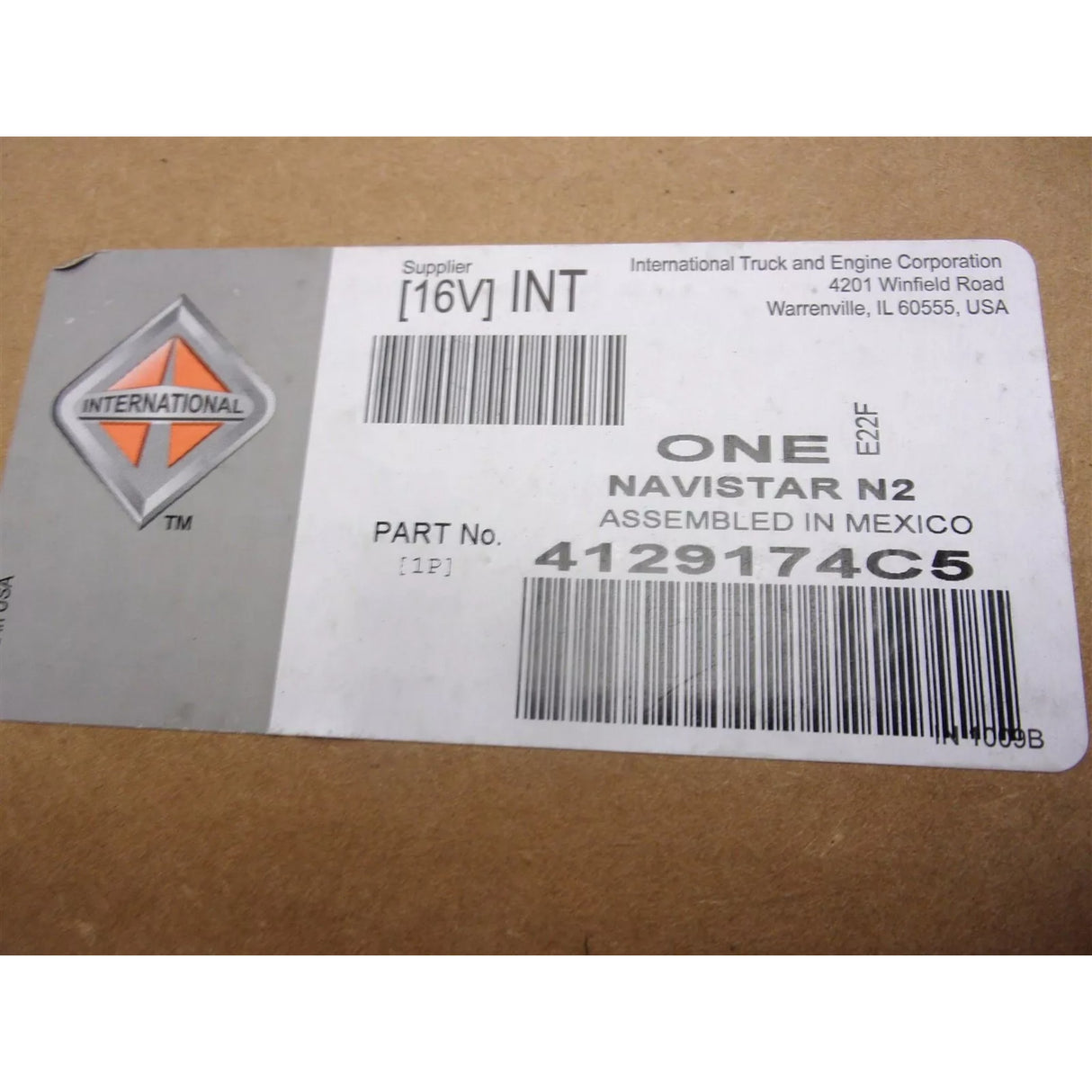 4129174C5 International Module N2 Module Telematics