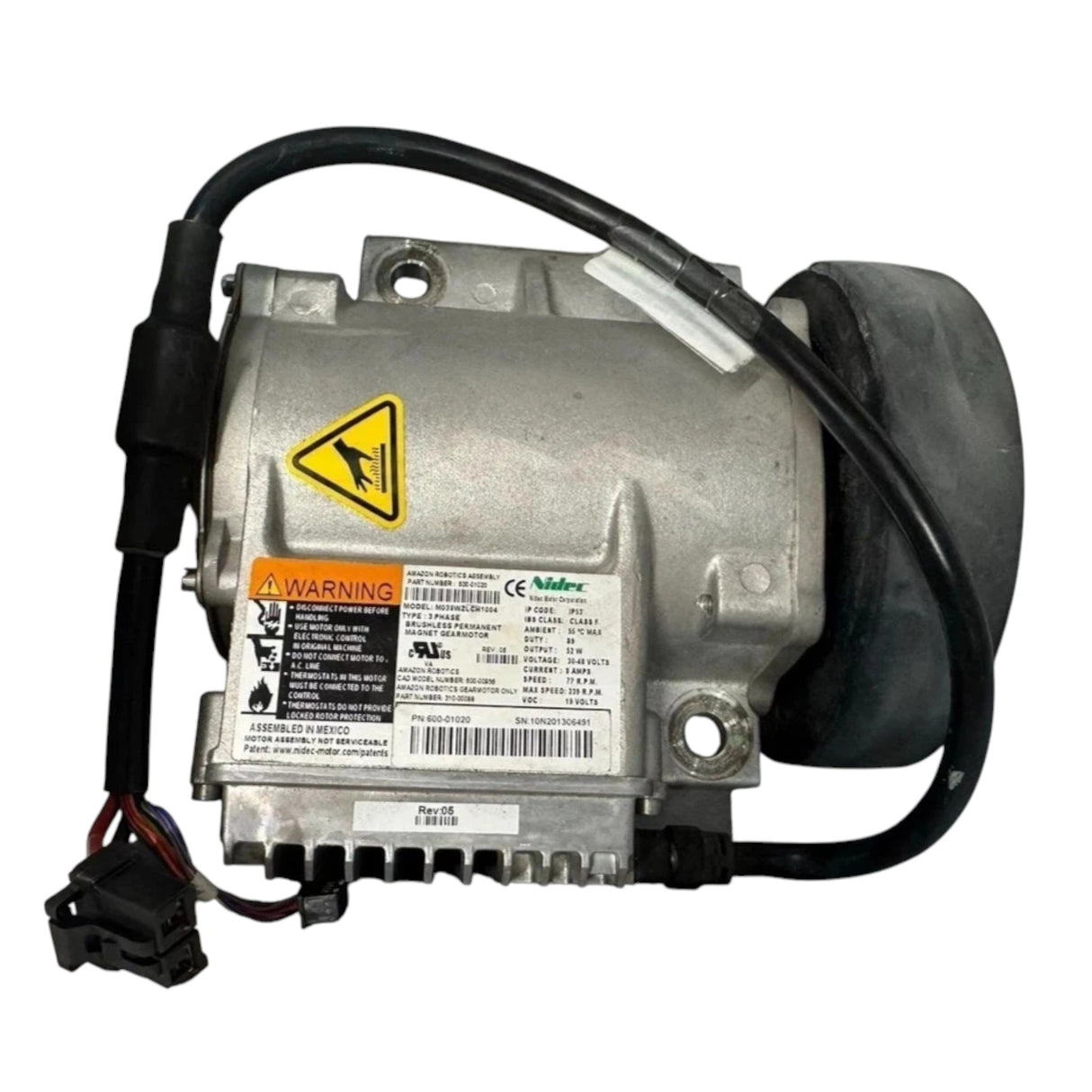 600-01020 Nidec Gearmotor