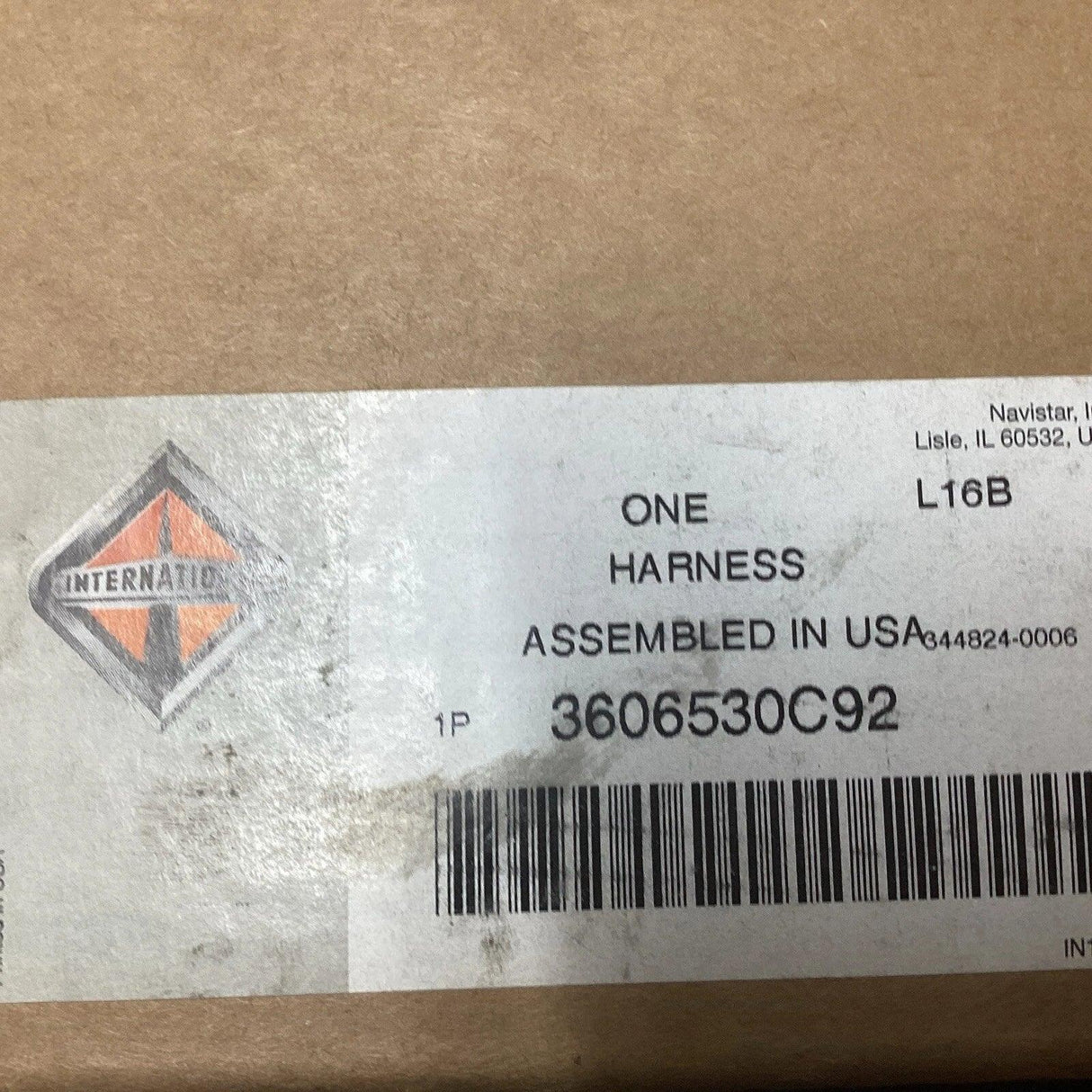3606530C92 Genuine International Wiring Harness