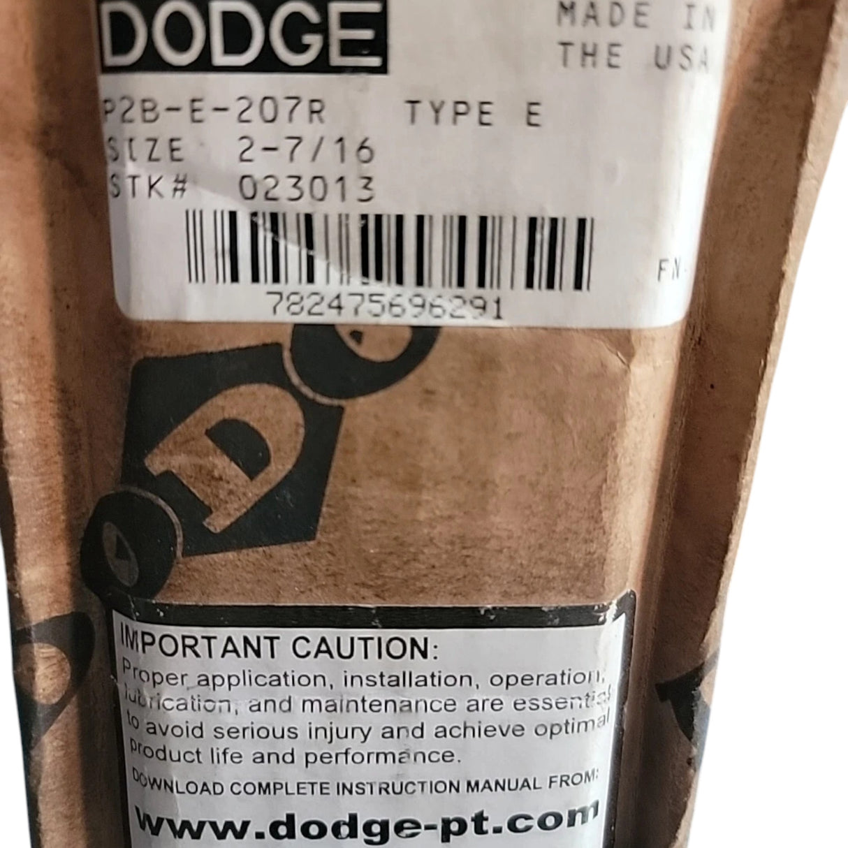 023013 Genuine Dodge Pillow Block Roller Bearing Unit