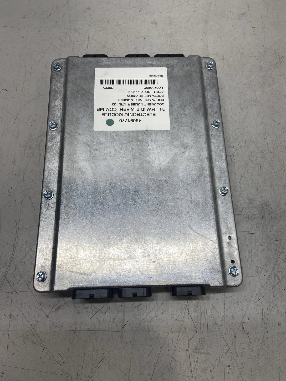 48091776 Genuine CNH Electronic Control Unit
