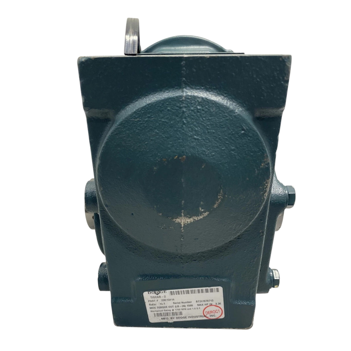 23Q15H14 Dodge Right Angle Worm Gear Speed Reducer