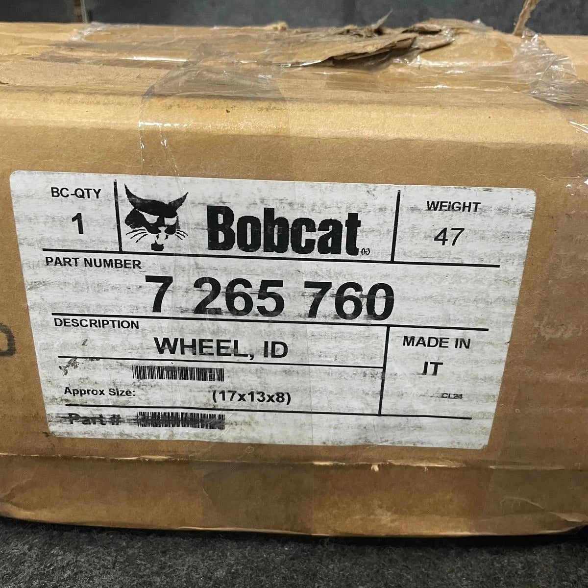 7265760 Genuine Bobcat Tensioner Wheel