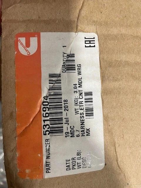 5316904 Cummins Electronic Control Module Wiring Harness - Truck To Trailer